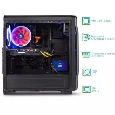 Компьютер Vinga Graphyte 0397 (T90NHR62U0VN) - 5 Компьютер Vinga Graphyte 0397 (T90NHR62U0VN) - 5