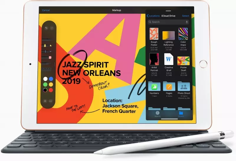 Планшет Apple iPad 2019 Wi-Fi 128GB Gold (MW792) - 2