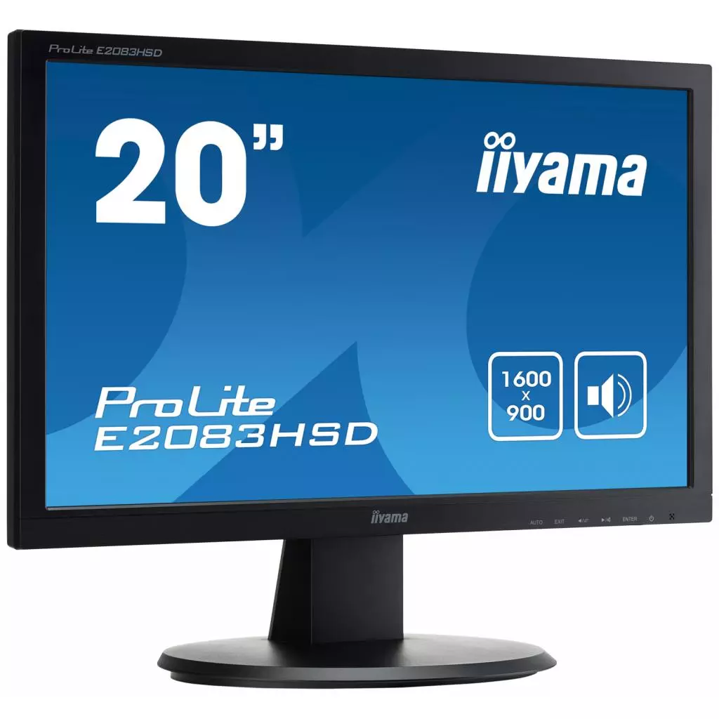Монитор iiyama E2083HSD-B1 - 1 Монитор iiyama E2083HSD-B1 - 1