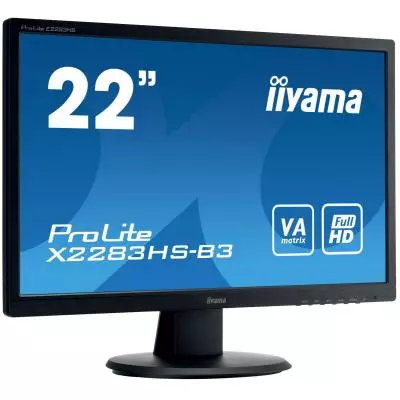Монитор iiyama X2283HS-B3 - 1 Монитор iiyama X2283HS-B3 - 1