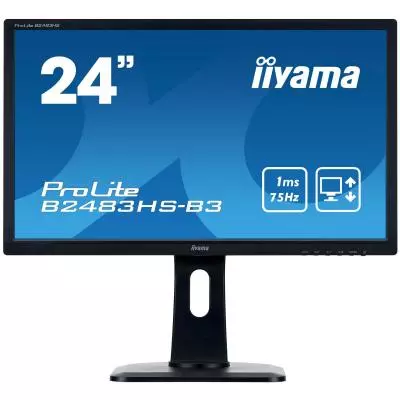 Монитор iiyama B2483HS-B3 - 5 Монитор iiyama B2483HS-B3 - 5