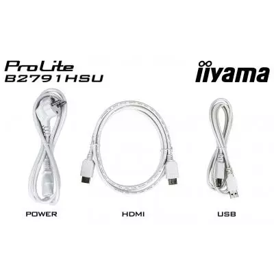 Монитор iiyama B2791HSU-W1 - 9