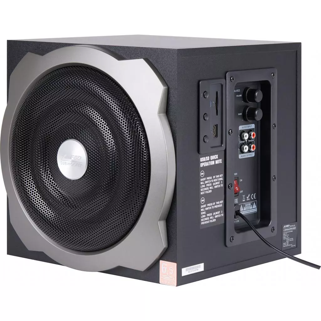 Акустическая система F&D A-521 USB black - 3 Акустическая система F&D A-521 USB black - 3