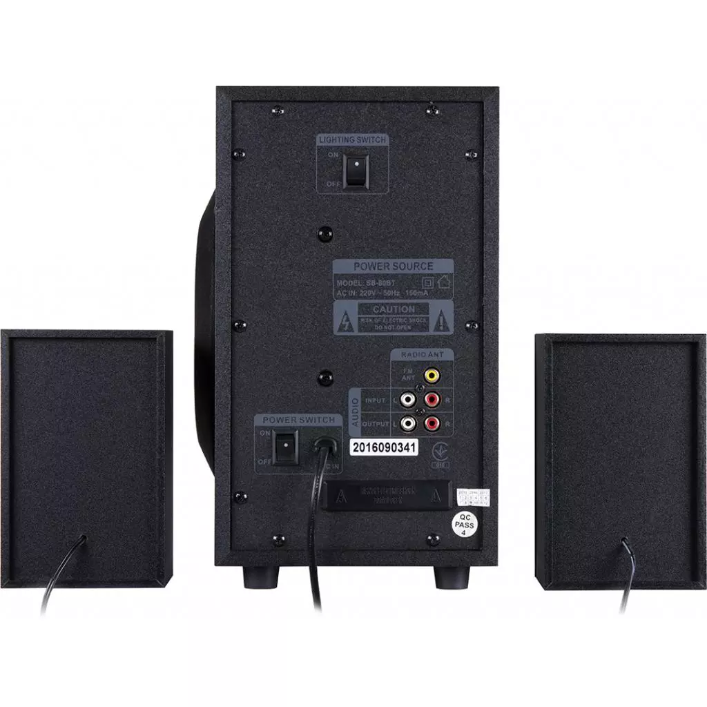 Акустическая система Gemix SB-80BT black - 1