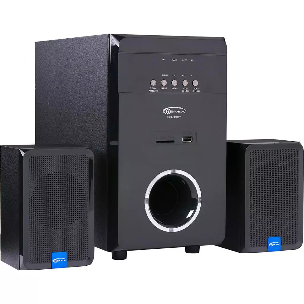 Акустическая система Gemix SB-80BT black - 4