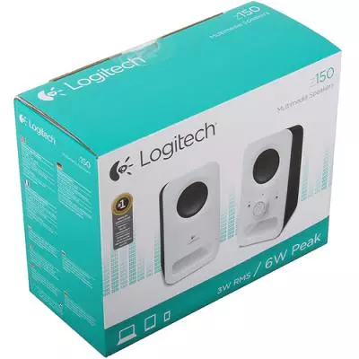 Акустическая система Logitech Z-150 Snow White (980-000815) - 7 Акустическая система Logitech Z-150 Snow White (980-000815) - 7