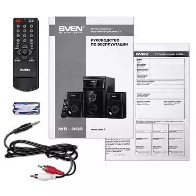 Акустическая система Sven MS-302 black - 6 Акустическая система Sven MS-302 black - 6