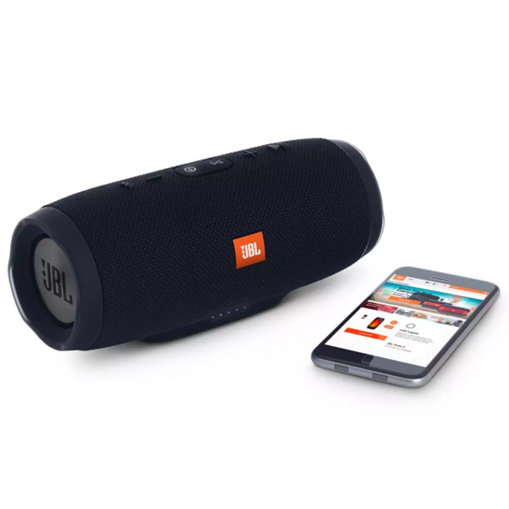 Акустическая система JBL Charge 3 Black (JBLCHARGE3BLKEU) - 3
