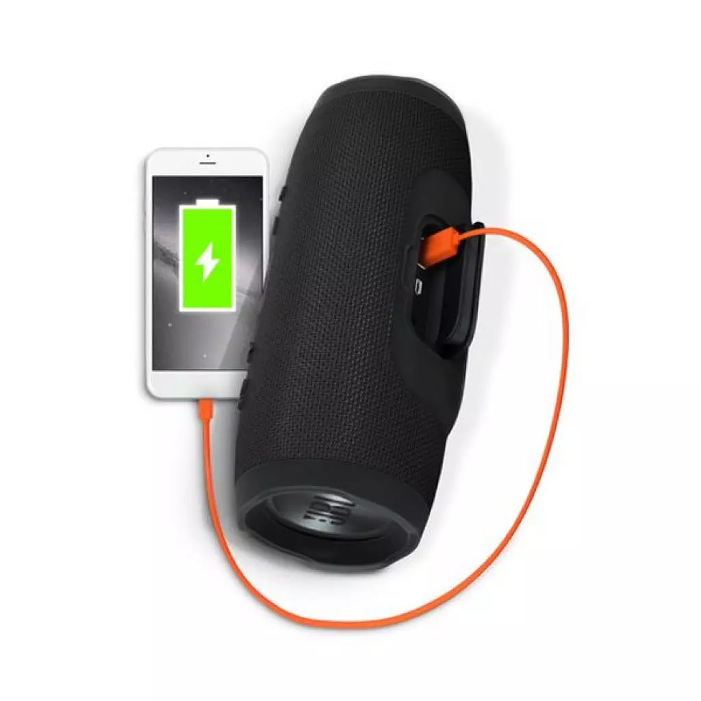 Акустическая система JBL Charge 3 Black (JBLCHARGE3BLKEU) - 5