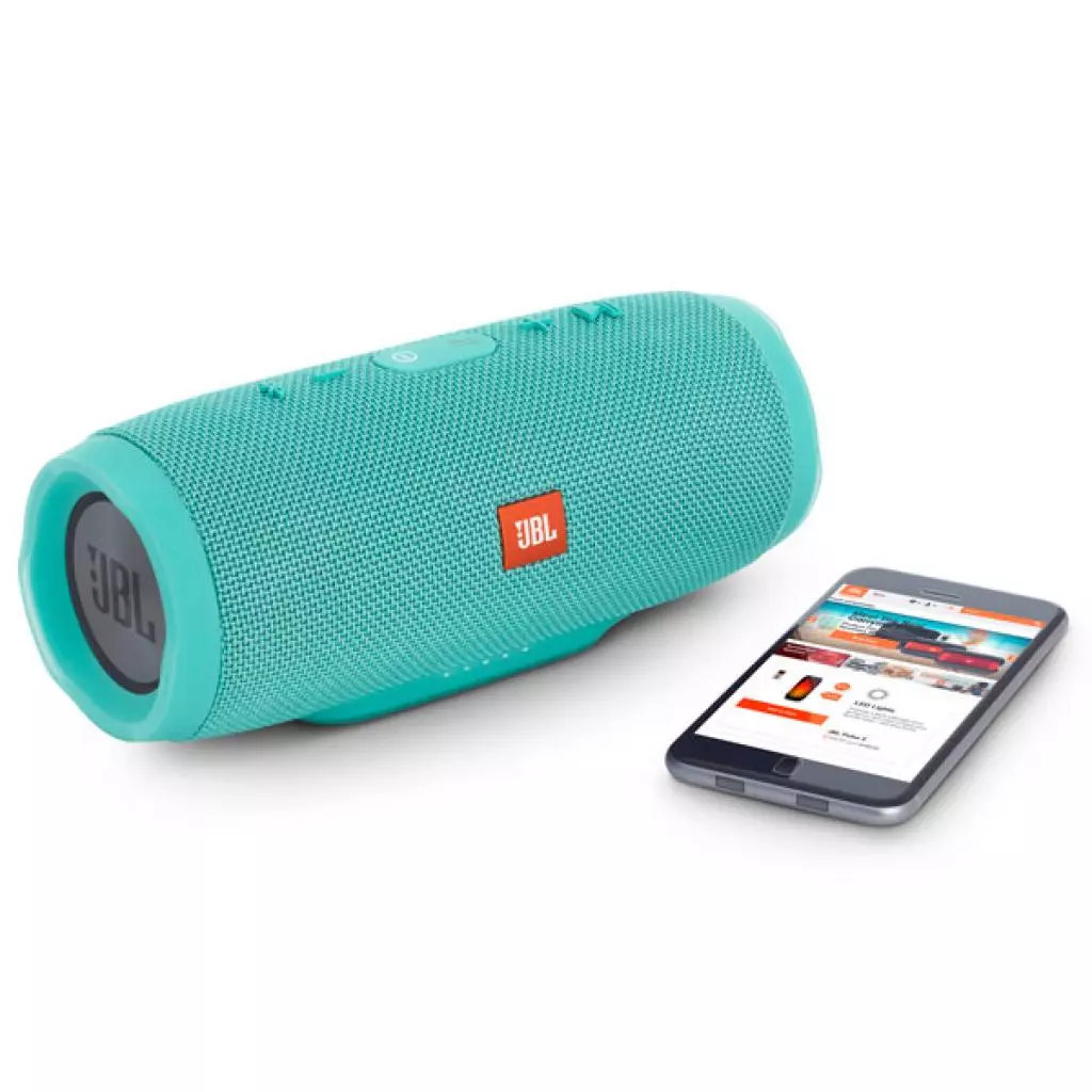 Акустическая система JBL Charge 3 Teal (JBLCHARGE3TEALEU) - 4