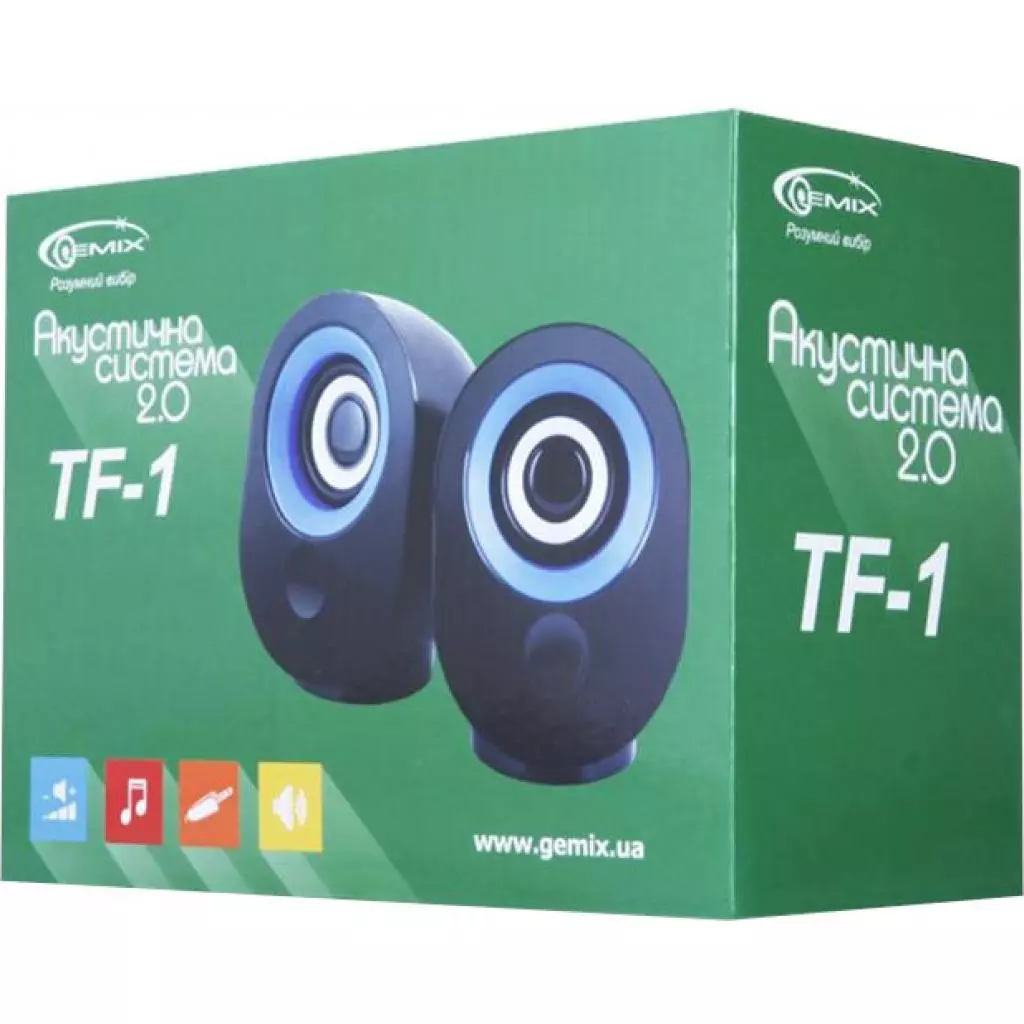 Акустическая система Gemix TF-1 Blue - 4 Акустическая система Gemix TF-1 Blue - 4