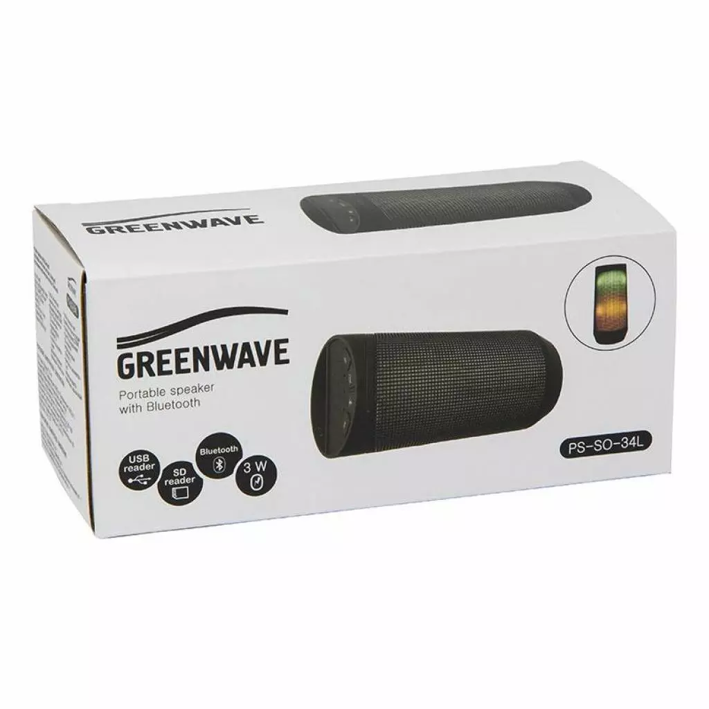 Акустическая система Greenwave PS-SO-34L, gray (R0014183) - 3 Акустическая система Greenwave PS-SO-34L, gray (R0014183) - 3