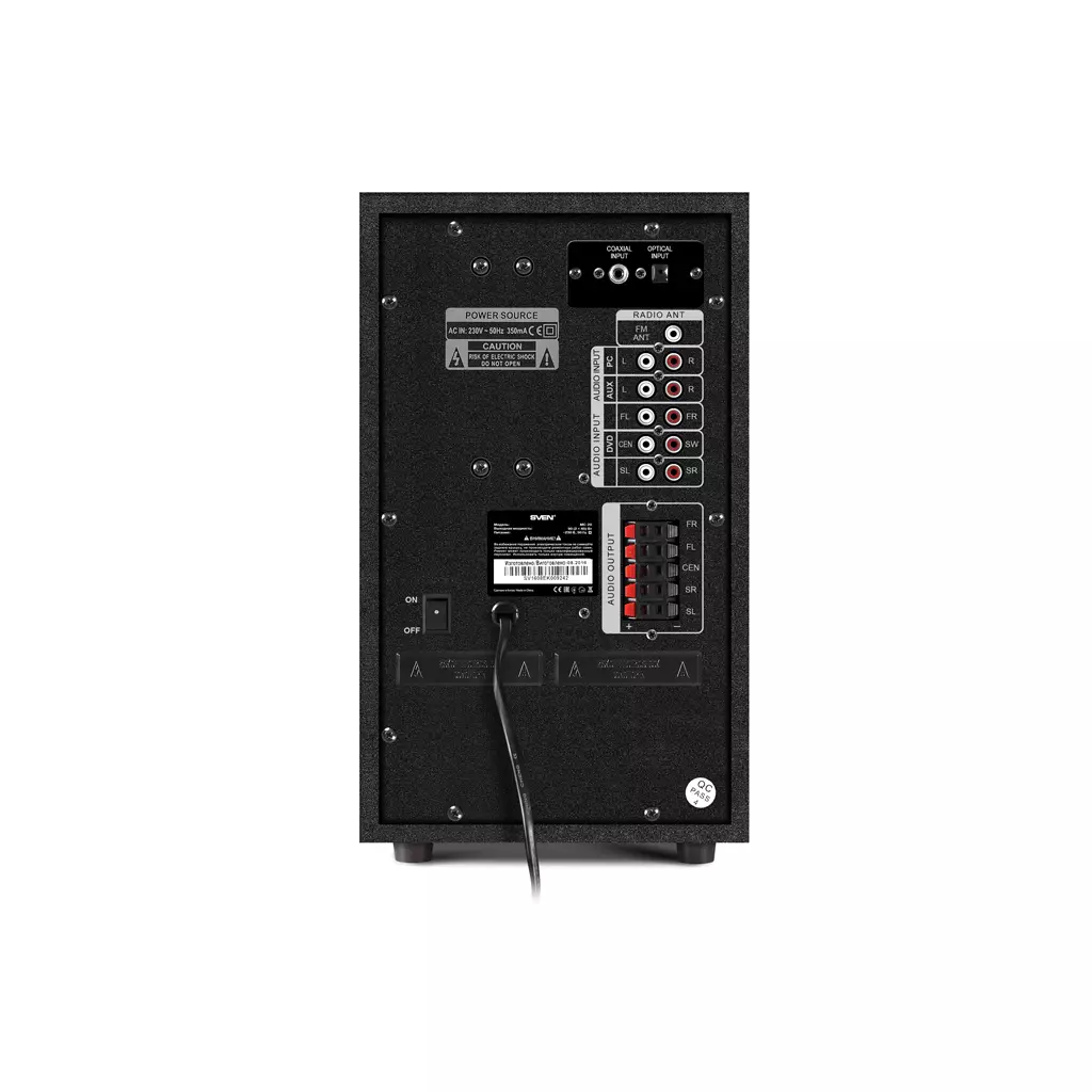Акустическая система Sven HT-210 black - 4 Акустическая система Sven HT-210 black - 4