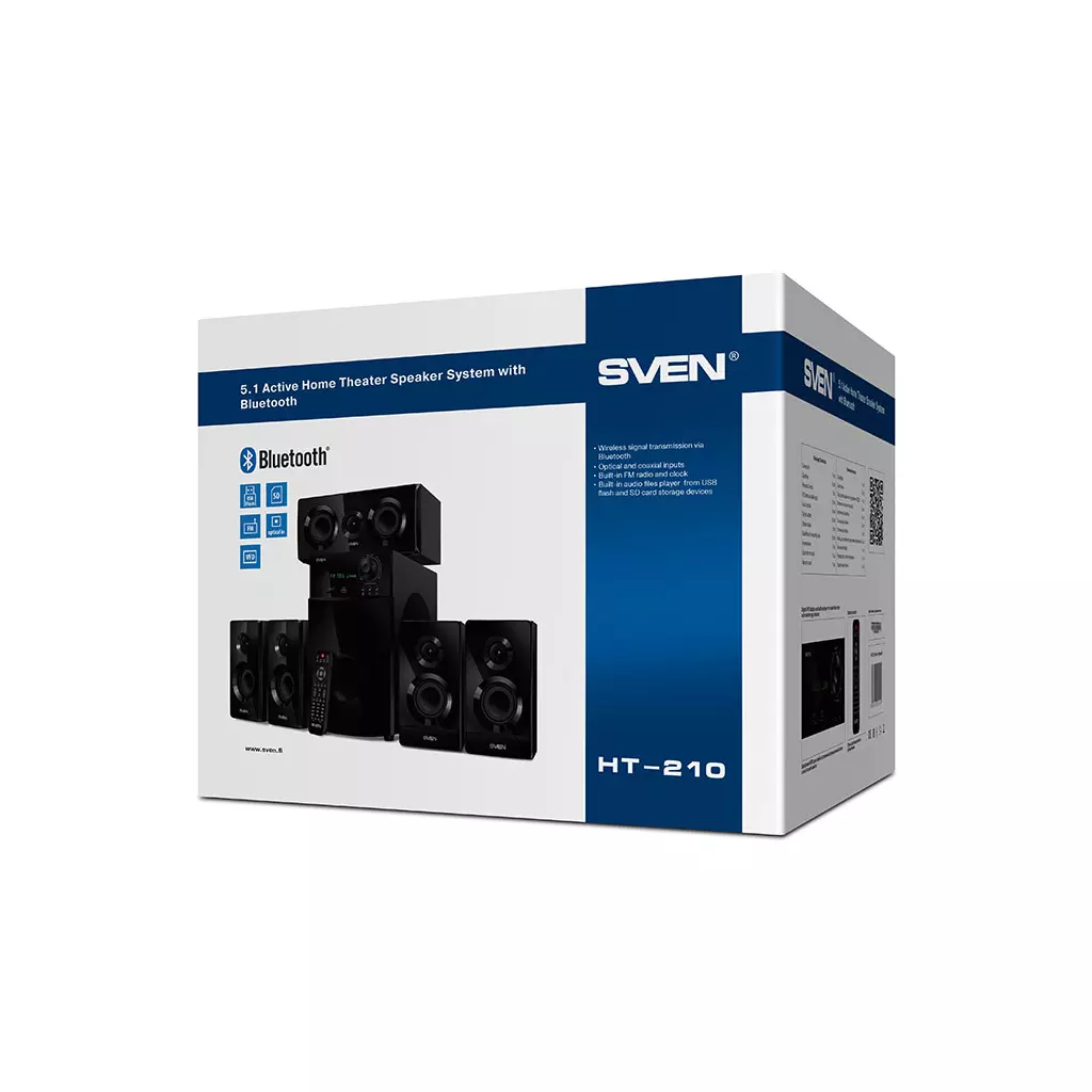 Акустическая система Sven HT-210 black - 8 Акустическая система Sven HT-210 black - 8