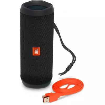 Акустическая система JBL Flip 4 Black (JBLFLIP4BLK) - 2 Акустическая система JBL Flip 4 Black (JBLFLIP4BLK) - 2