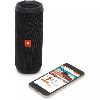 Акустическая система JBL Flip 4 Black (JBLFLIP4BLK) - 3 Акустическая система JBL Flip 4 Black (JBLFLIP4BLK) - 3
