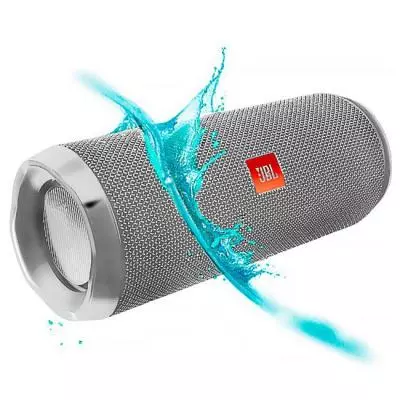 Акустическая система JBL Flip 4 Gray (JBLFLIP4GRY) - 7 Акустическая система JBL Flip 4 Gray (JBLFLIP4GRY) - 7