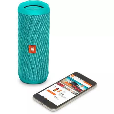 Акустическая система JBL Flip 4 Teal (JBLFLIP4TEL) - 2 Акустическая система JBL Flip 4 Teal (JBLFLIP4TEL) - 2