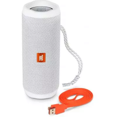 Акустическая система JBL Flip 4 White (JBLFLIP4WHT) - 2 Акустическая система JBL Flip 4 White (JBLFLIP4WHT) - 2