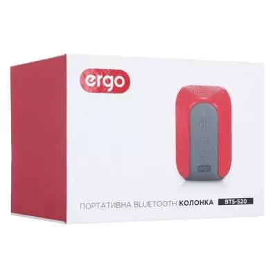 Акустическая система Ergo BTS-520 Red - 9 Акустическая система Ergo BTS-520 Red - 9