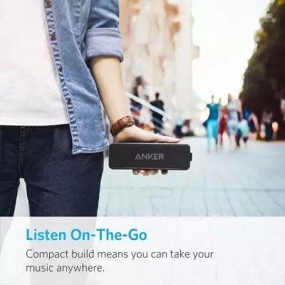 Акустическая система Anker SoundCore 2 Black (A3106H11/A3106G11) - 4 Акустическая система Anker SoundCore 2 Black (A3106H11/A3106G11) - 4