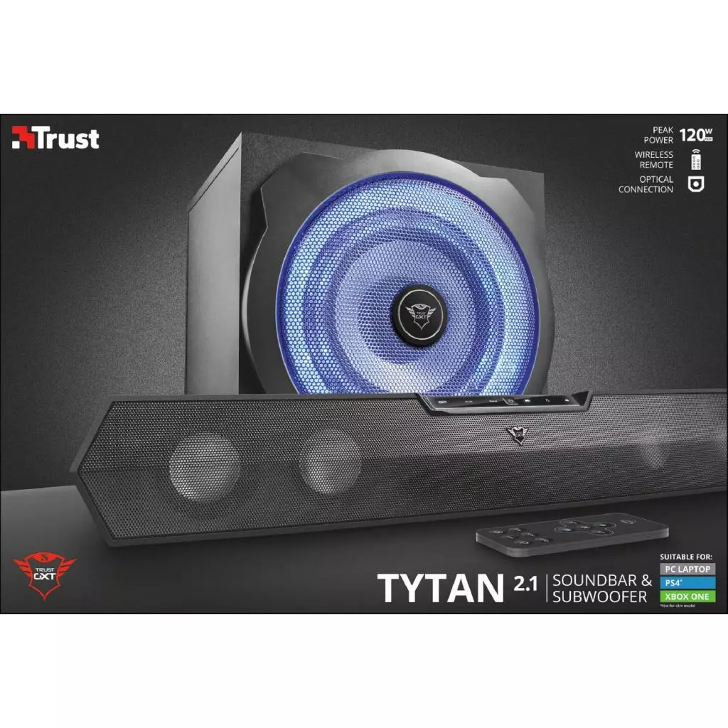 Акустическая система Trust GXT 668 TYTAN Soundbar (22328) - 7