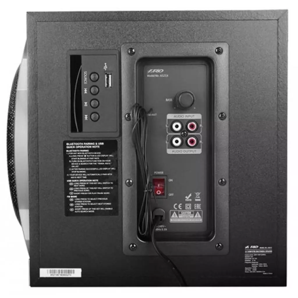 Акустическая система F&D A-521X black - 1 Акустическая система F&D A-521X black - 1