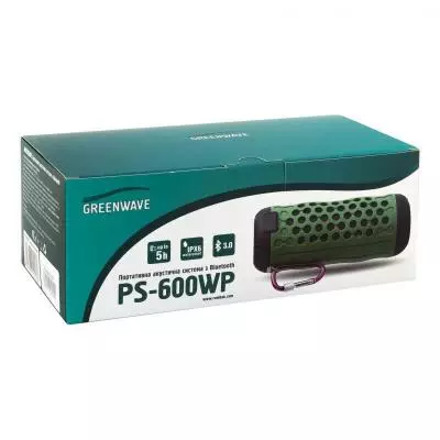 Акустическая система Greenwave PS-600WP Green-black (R0015126) - 3