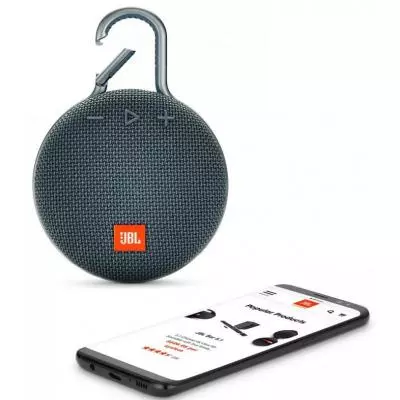 Акустическая система JBL Clip 3 Blue (JBLCLIP3BLU) - 4 Акустическая система JBL Clip 3 Blue (JBLCLIP3BLU) - 4
