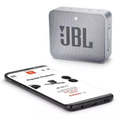 Акустическая система JBL GO 2 Gray (JBLGO2GRY) - 5 Акустическая система JBL GO 2 Gray (JBLGO2GRY) - 5