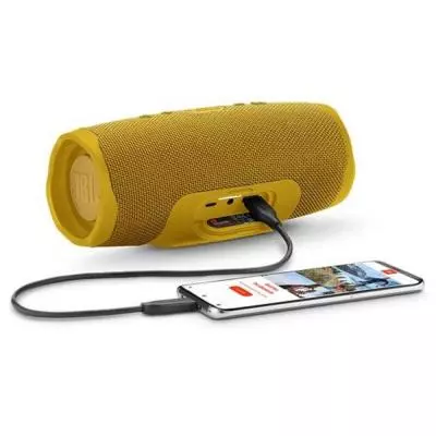 Акустическая система JBL Charge 4 Yellow Mustard (JBLCHARGE4YEL) - 5