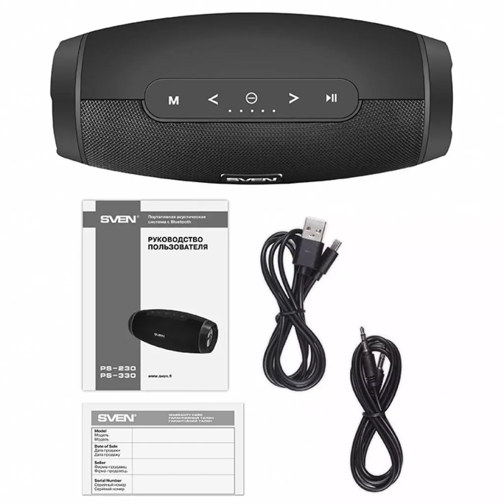 Акустическая система Sven PS-230 black - 7 Акустическая система Sven PS-230 black - 7