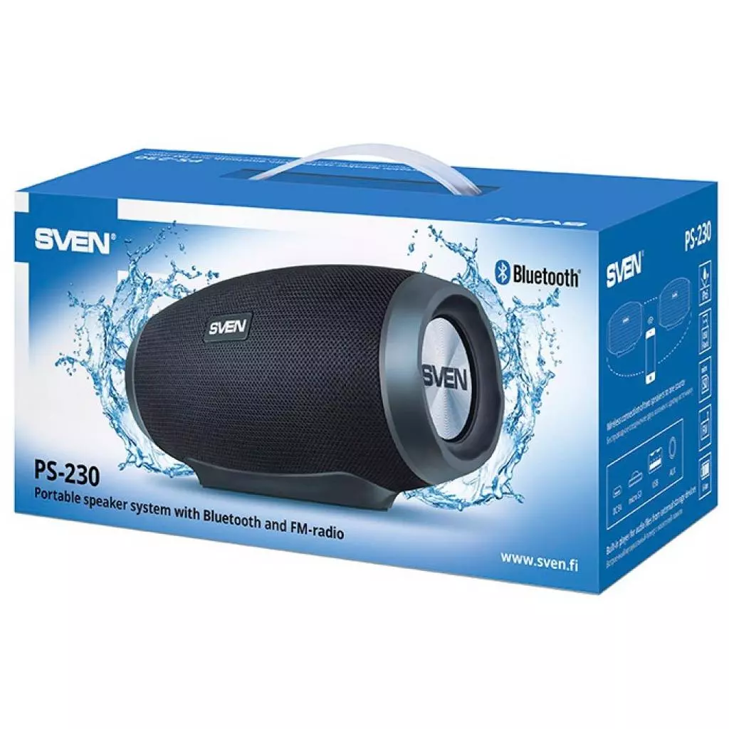 Акустическая система Sven PS-230 black - 9 Акустическая система Sven PS-230 black - 9