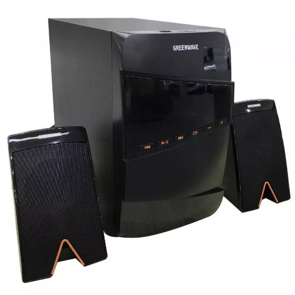 Акустическая система Greenwave SA-160BT Black-orange (R0015304) - 3 Акустическая система Greenwave SA-160BT Black-orange (R0015304) - 3