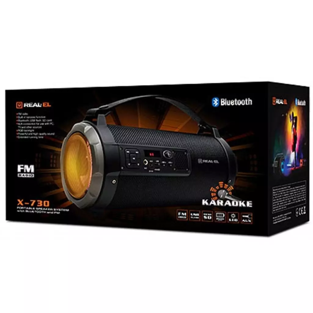 Акустическая система REAL-EL X-730 Black - 5 Акустическая система REAL-EL X-730 Black - 5