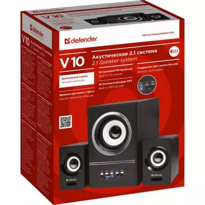 Акустическая система Defender V10 Back (65528) - 5 Акустическая система Defender V10 Back (65528) - 5