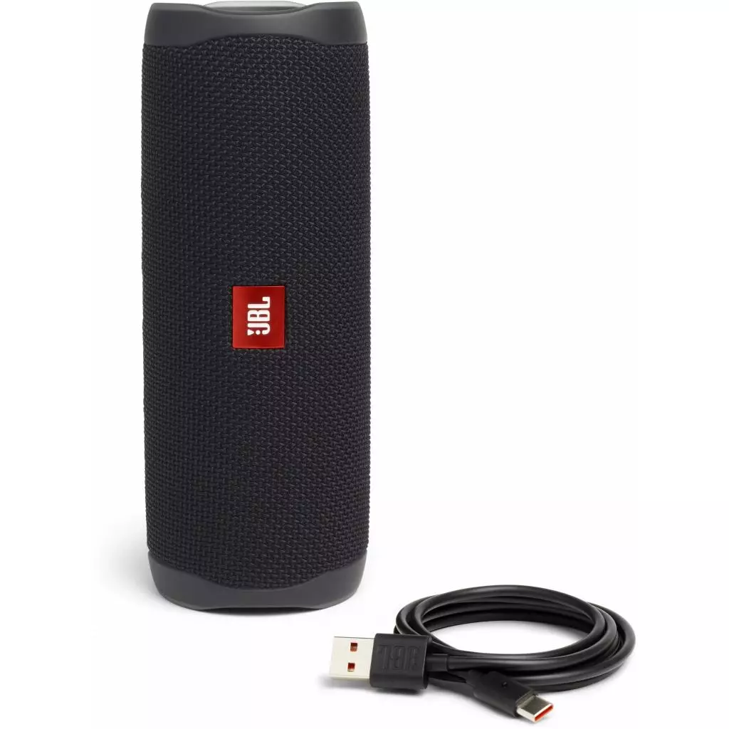 Акустическая система JBL Flip 5 Black (JBLFLIP5BLK) - 4 Акустическая система JBL Flip 5 Black (JBLFLIP5BLK) - 4