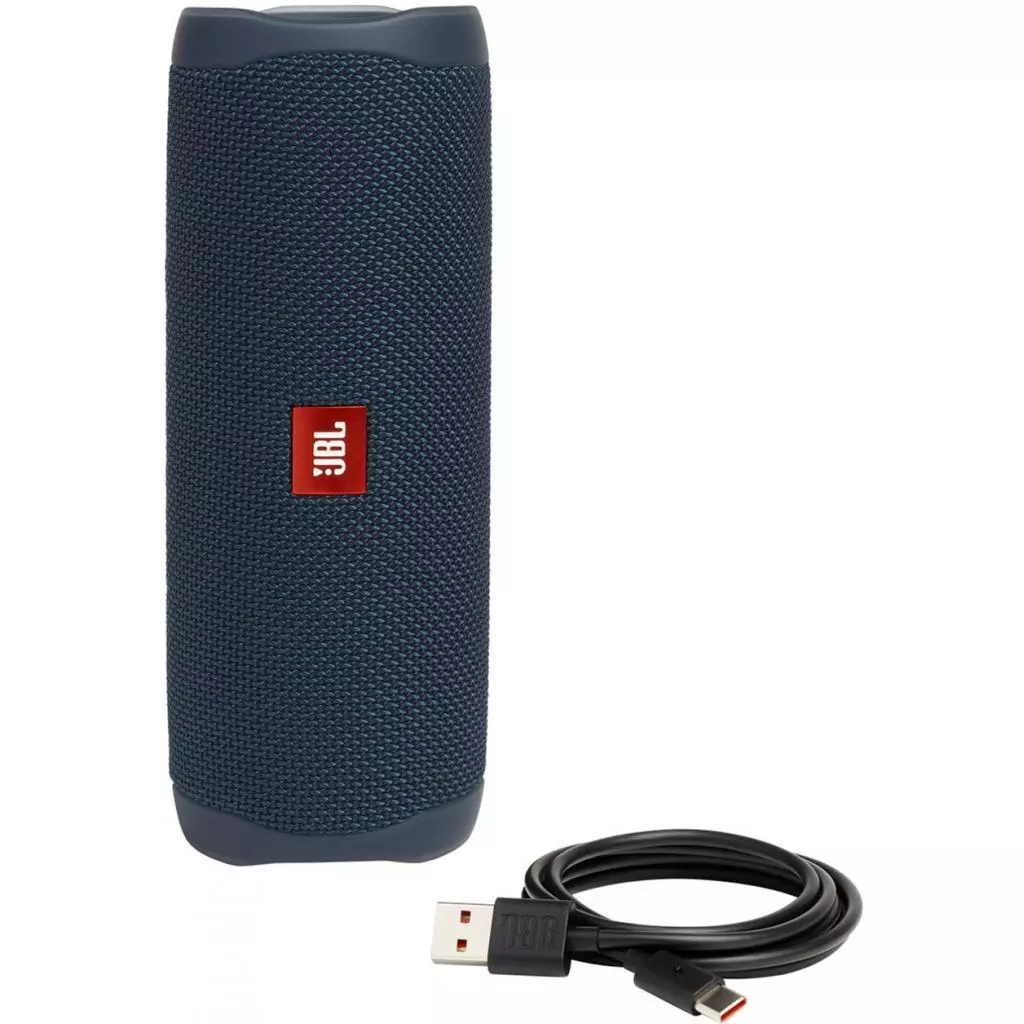 Акустическая система JBL Flip 5 Blue (JBLFLIP5BLU) - 4 Акустическая система JBL Flip 5 Blue (JBLFLIP5BLU) - 4