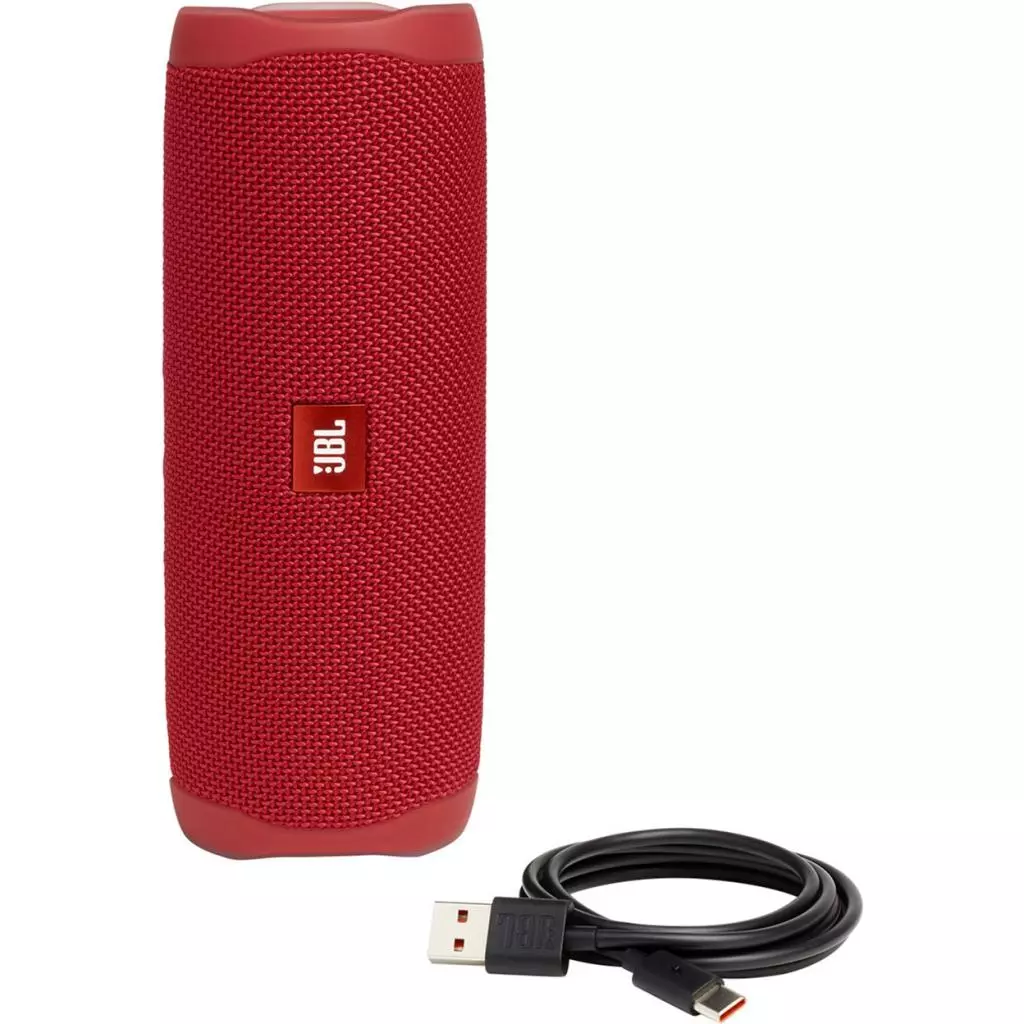 Акустическая система JBL Flip 5 Red (JBLFLIP5RED) - 4 Акустическая система JBL Flip 5 Red (JBLFLIP5RED) - 4