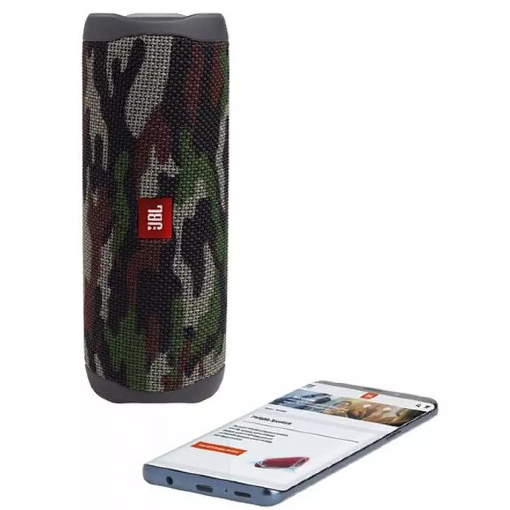 Акустическая система JBL Flip 5 Squad (JBLFLIP5SQUAD) - 5 Акустическая система JBL Flip 5 Squad (JBLFLIP5SQUAD) - 5