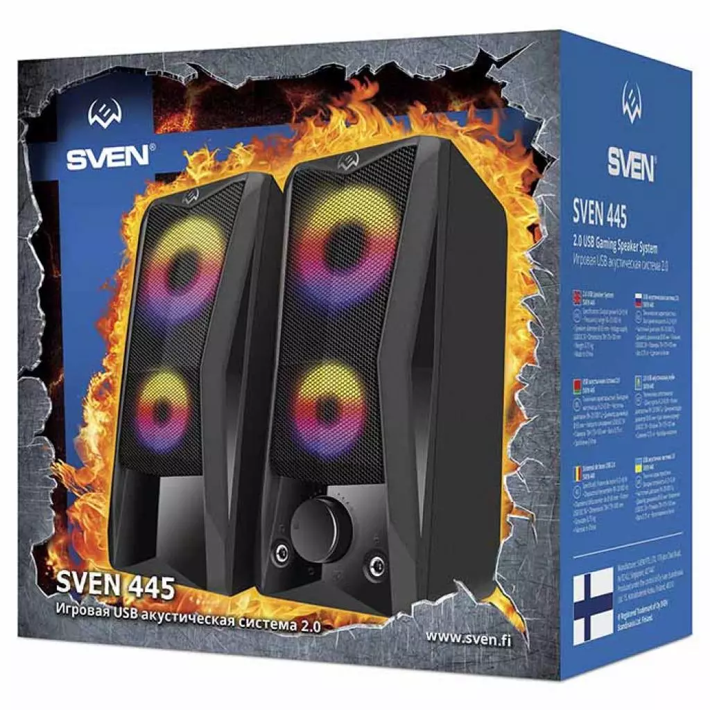 Акустическая система Sven 445 Black - 5