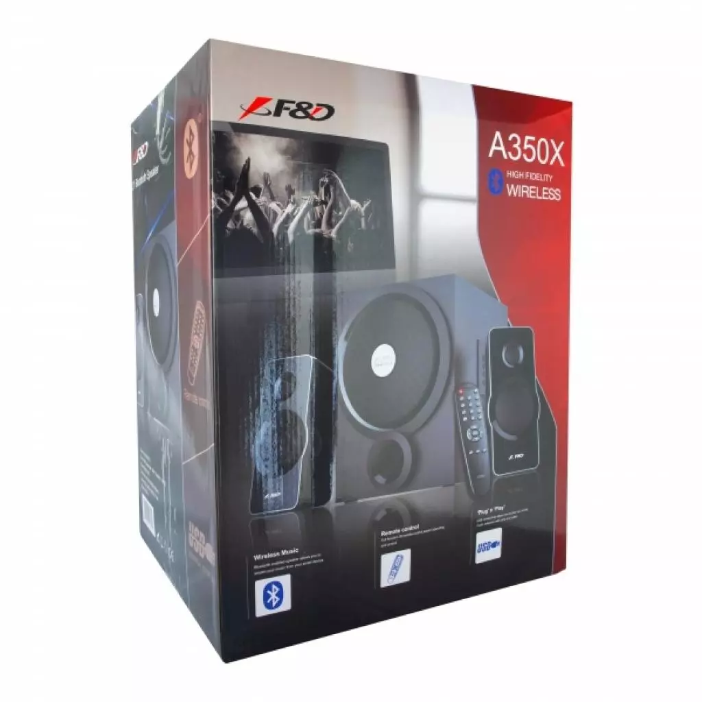 Акустическая система F&D A-350X Black - 7 Акустическая система F&D A-350X Black - 7