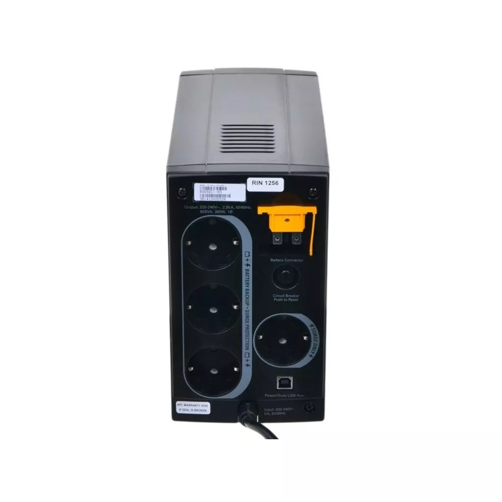 Источник бесперебойного питания Back-UPS RS 650VA APC (BX650CI-RS) - 1