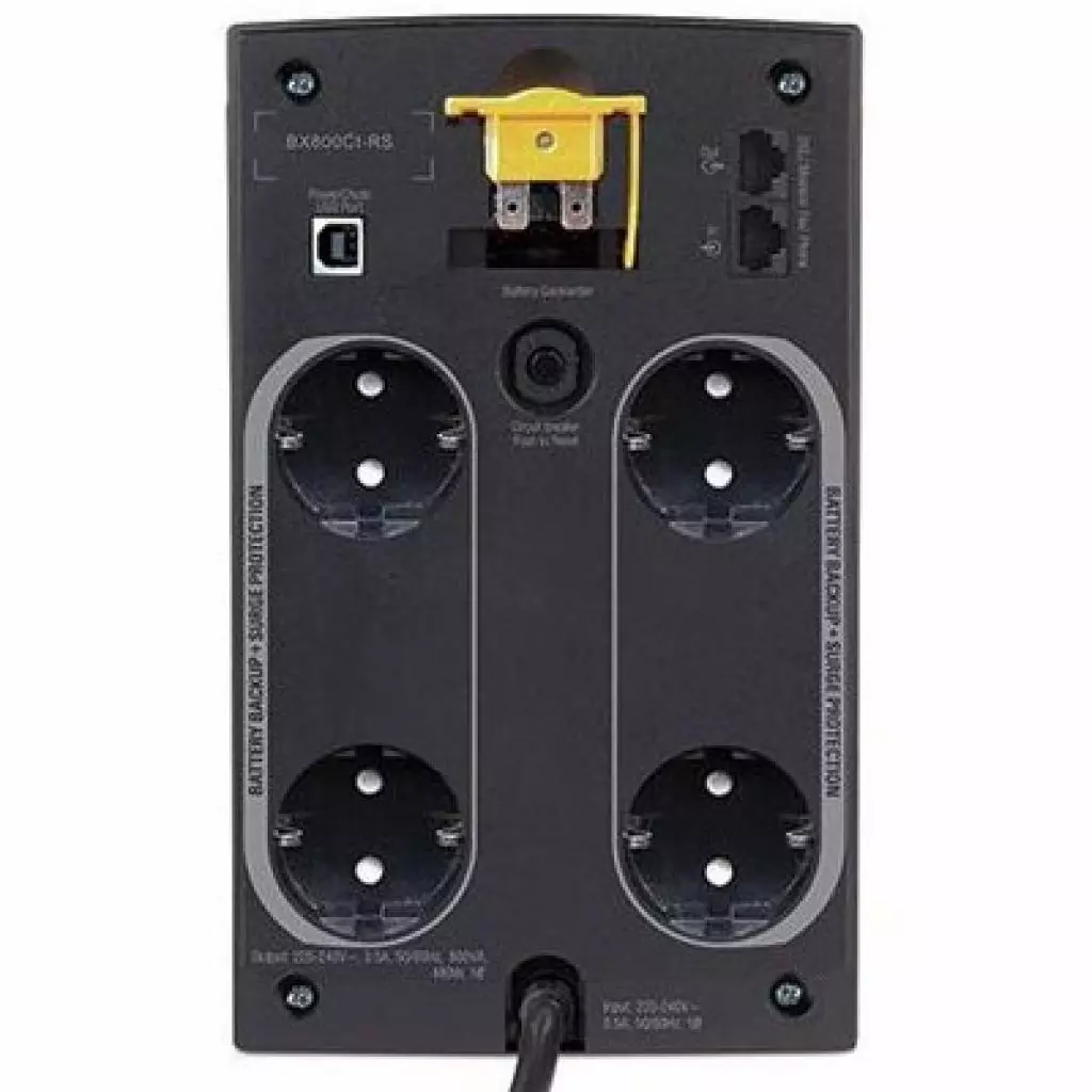 Источник бесперебойного питания APC Back-UPS RS 800VA (BX800CI-RS) - 1 Источник бесперебойного питания APC Back-UPS RS 800VA (BX800CI-RS) - 1