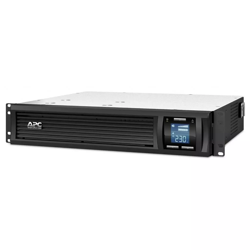 Источник бесперебойного питания APC Smart-UPS C RM 1500VA LCD 230V (SMC1500I-2U)