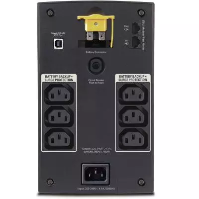 Источник бесперебойного питания APC Back-UPS 950VA, 230V, AVR, IEC Sockets (BX950UI) - 1