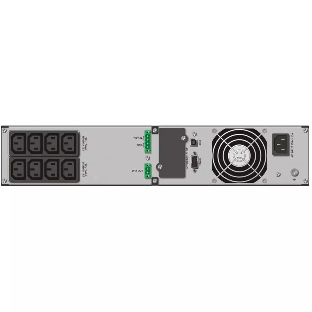 Источник бесперебойного питания PowerWalker VFI 1000 RT HID LCD (10120120) - 6