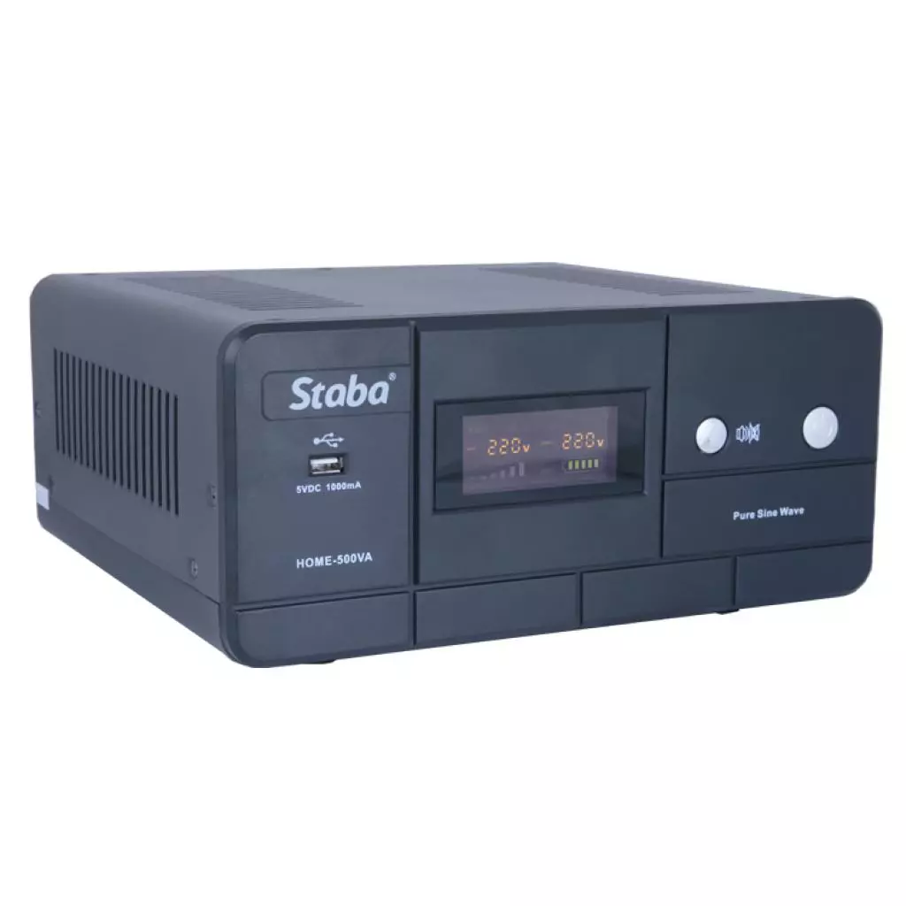 Источник бесперебойного питания Staba Home-500LCD - 1 Источник бесперебойного питания Staba Home-500LCD - 1
