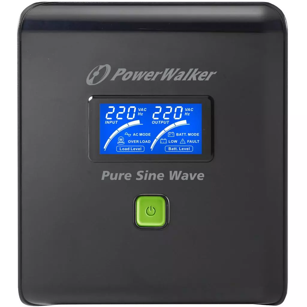 Источник бесперебойного питания PowerWalker VI 1000 PSW Shuko (10120082) - 1 Источник бесперебойного питания PowerWalker VI 1000 PSW Shuko (10120082) - 1