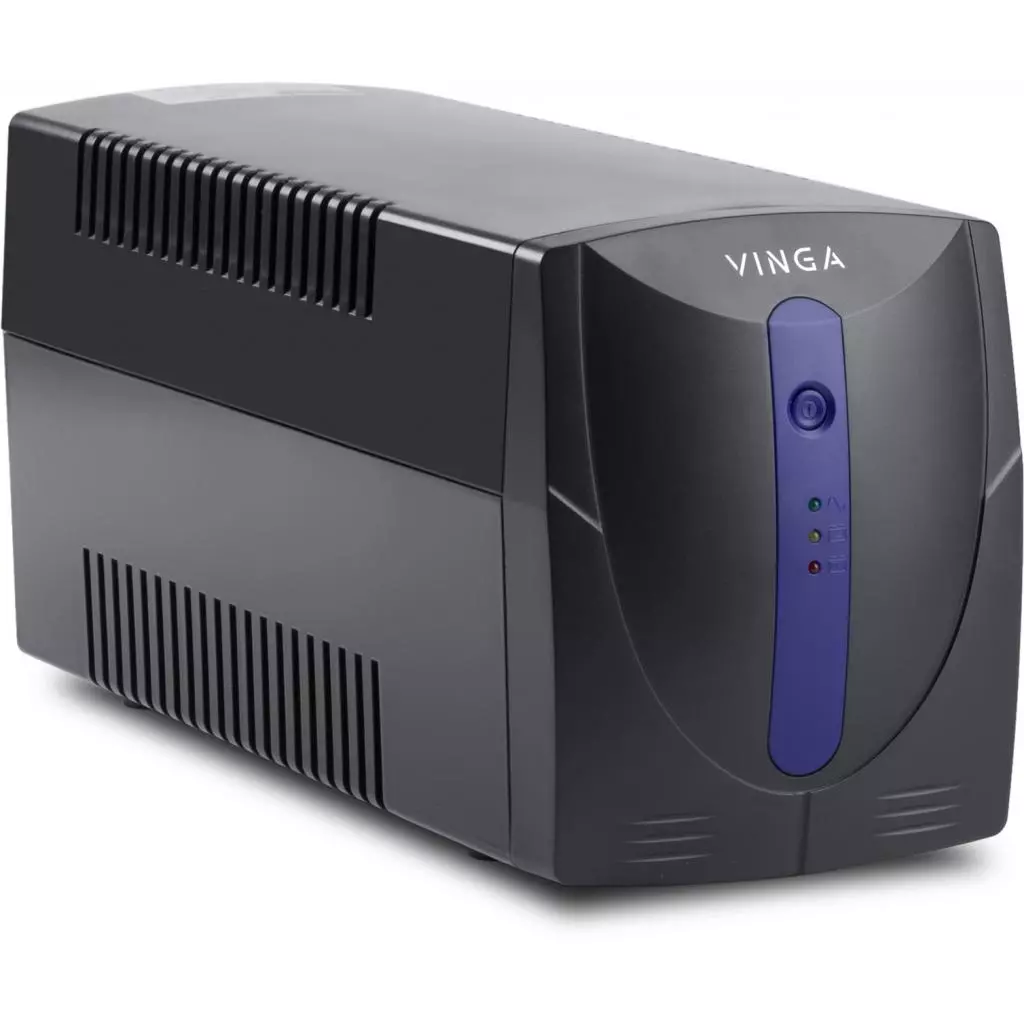 Источник бесперебойного питания Vinga LED 800VA plastic case (VPE-800P) - 1 Источник бесперебойного питания Vinga LED 800VA plastic case (VPE-800P) - 1